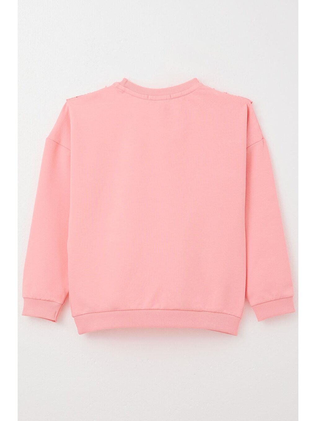 Kız Çocuk Sweatshirt Güpürlü Pembe (1.5-5 Yaş)-4