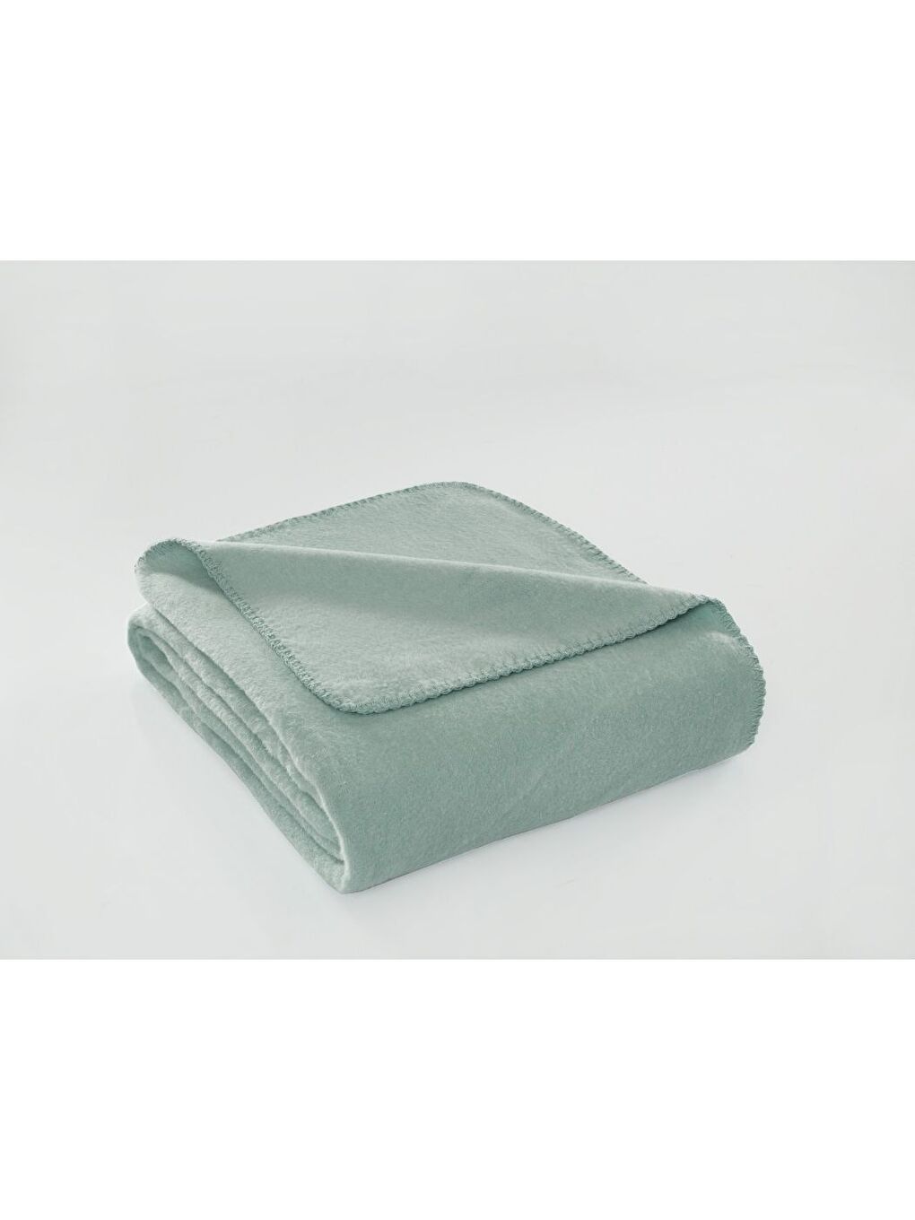 Yeşil Brighton Collection Pamuklu TV Battaniye 130x170 Mint-1