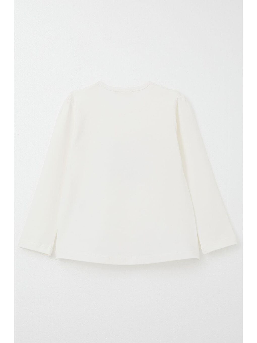 Kız Çocuk Taytlı Takım Sevimli Gözlüklü Tavşancık Ekru (2-4 Yaş)-5