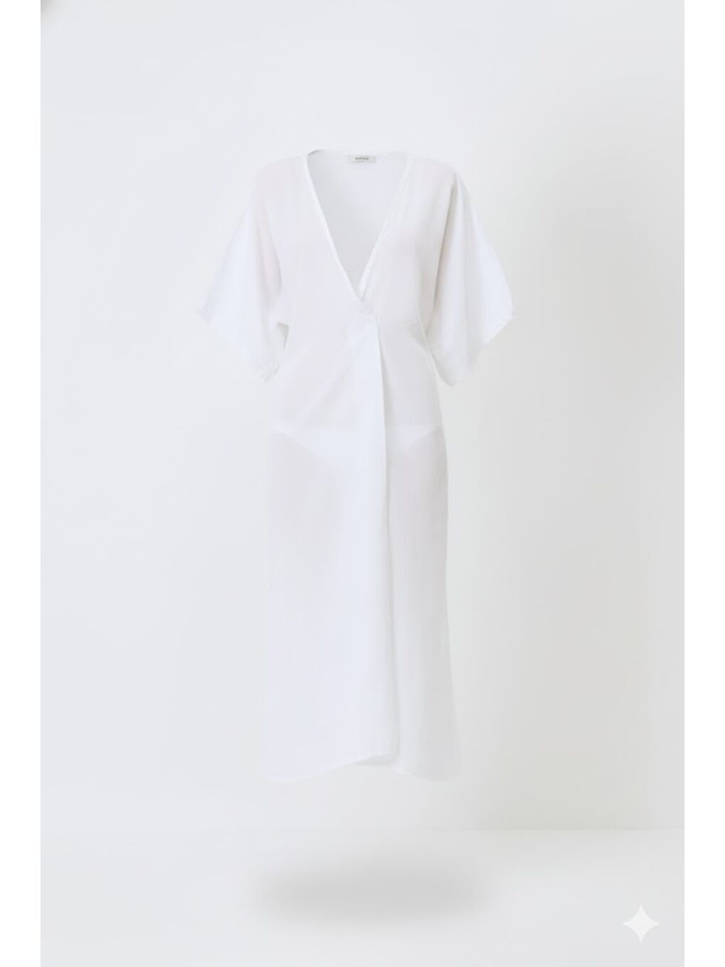 Pareo Plaj Elbisesi 22328 Beyaz