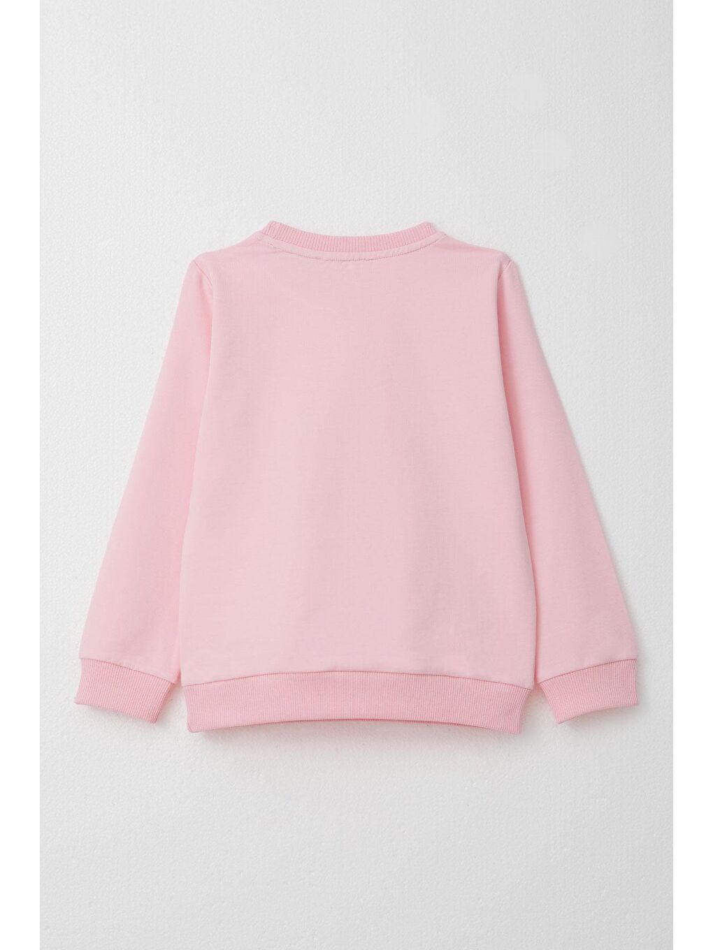 Kız Çocuk Eşofman Takım Düşünceli Kız Baskılı Pembe (2-4 Yaş)-6