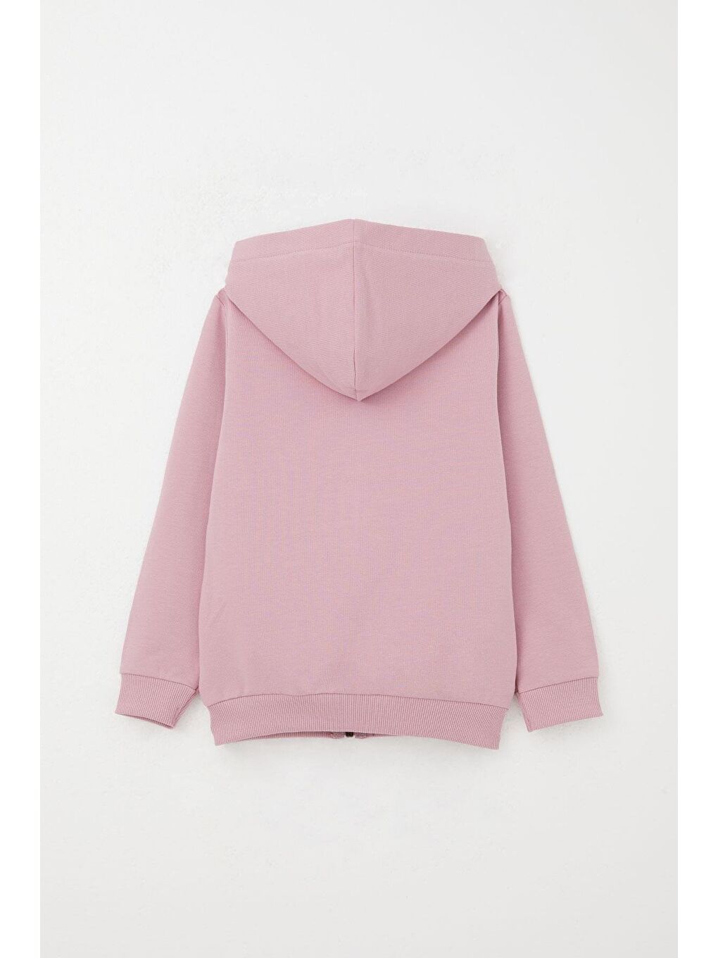 Pembe Kız Bebek Eşofman Takım Renkli Çiçek Desenli Fermuarlı Gülkurusu (1.5 Yaş)-5