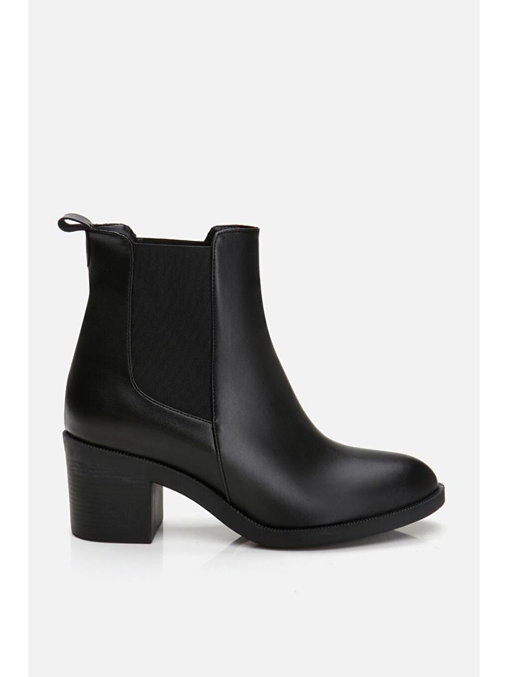 Siyah Kadın Topuklu Bot