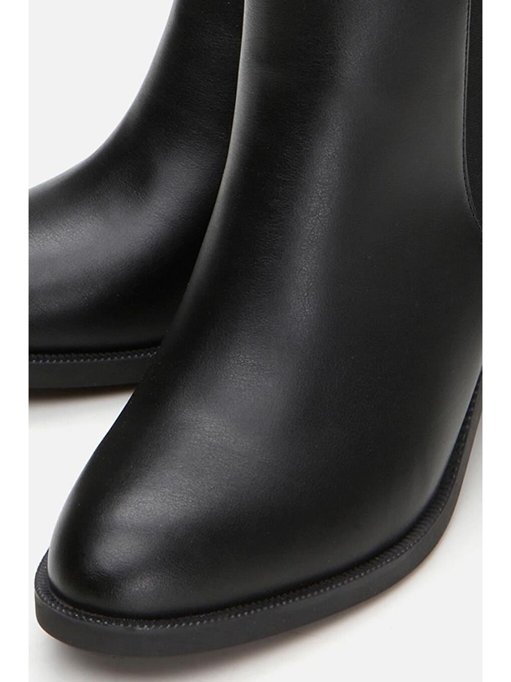 Siyah Kadın Topuklu Bot-2