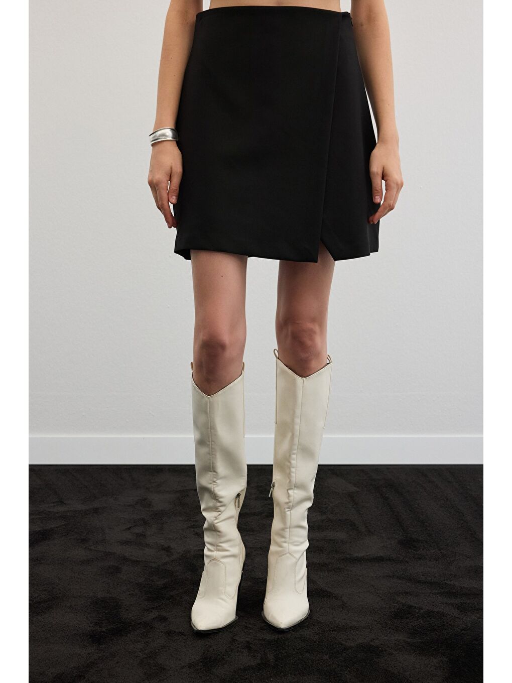 Şort Etek - Siyah-6