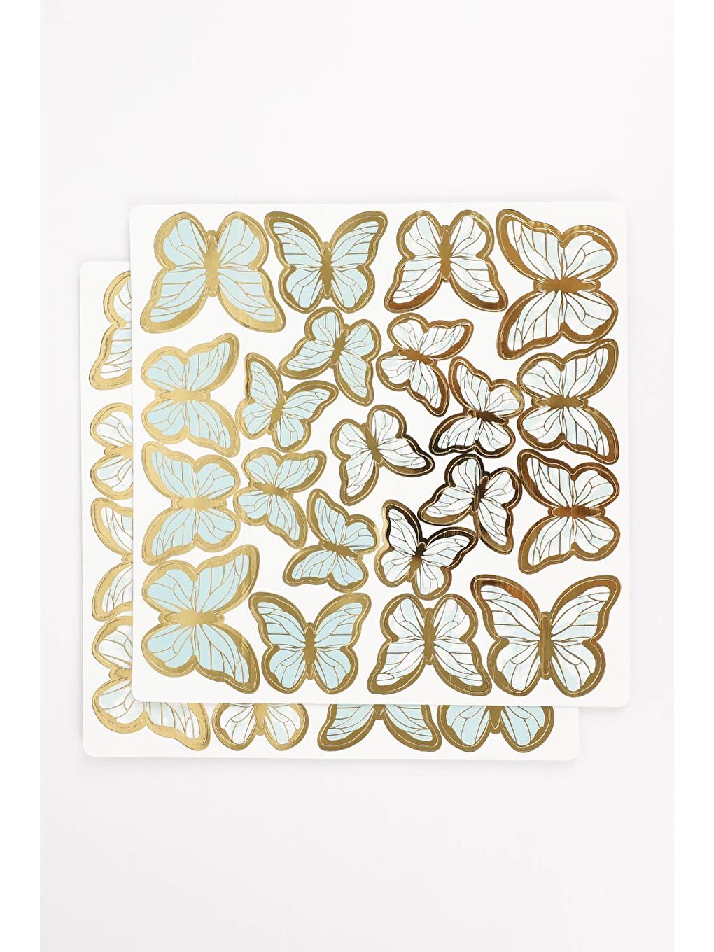 Yeşil Mint Dekoratif Kelebek Parti Süsü