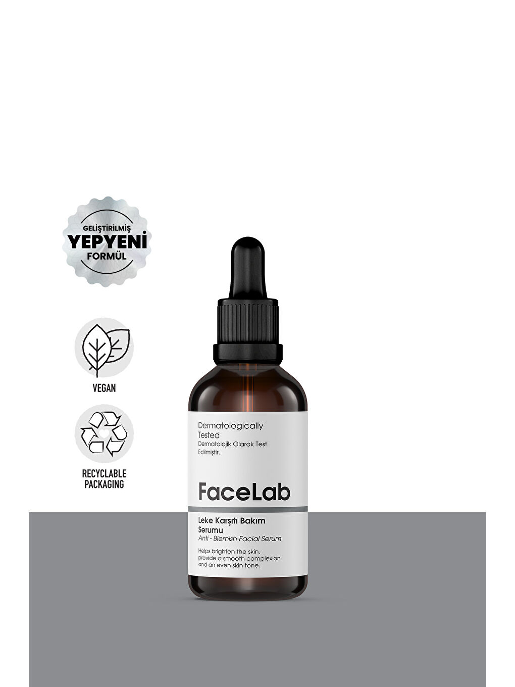 Leke Karşıtı Cilt Tonu Eşitleyici Cilt Beyazlatıcı Bakım Seti (Serum + Tonik)-2