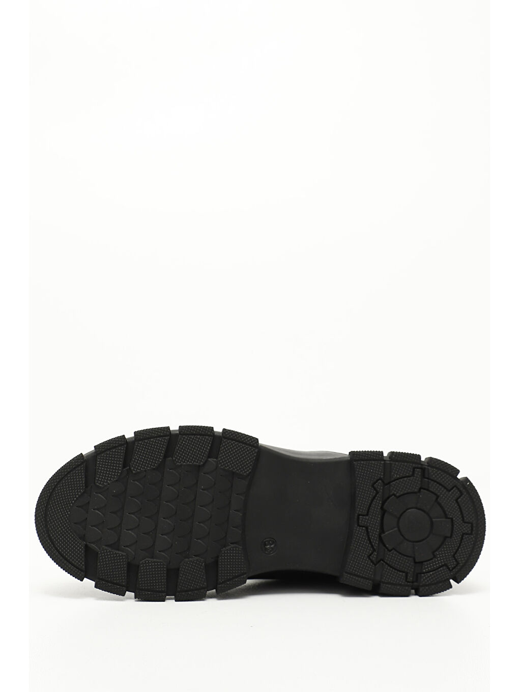 Lacivert Kadın LACİVERT Kauçuk Taban Hakiki Deri Chelsea Bot-4