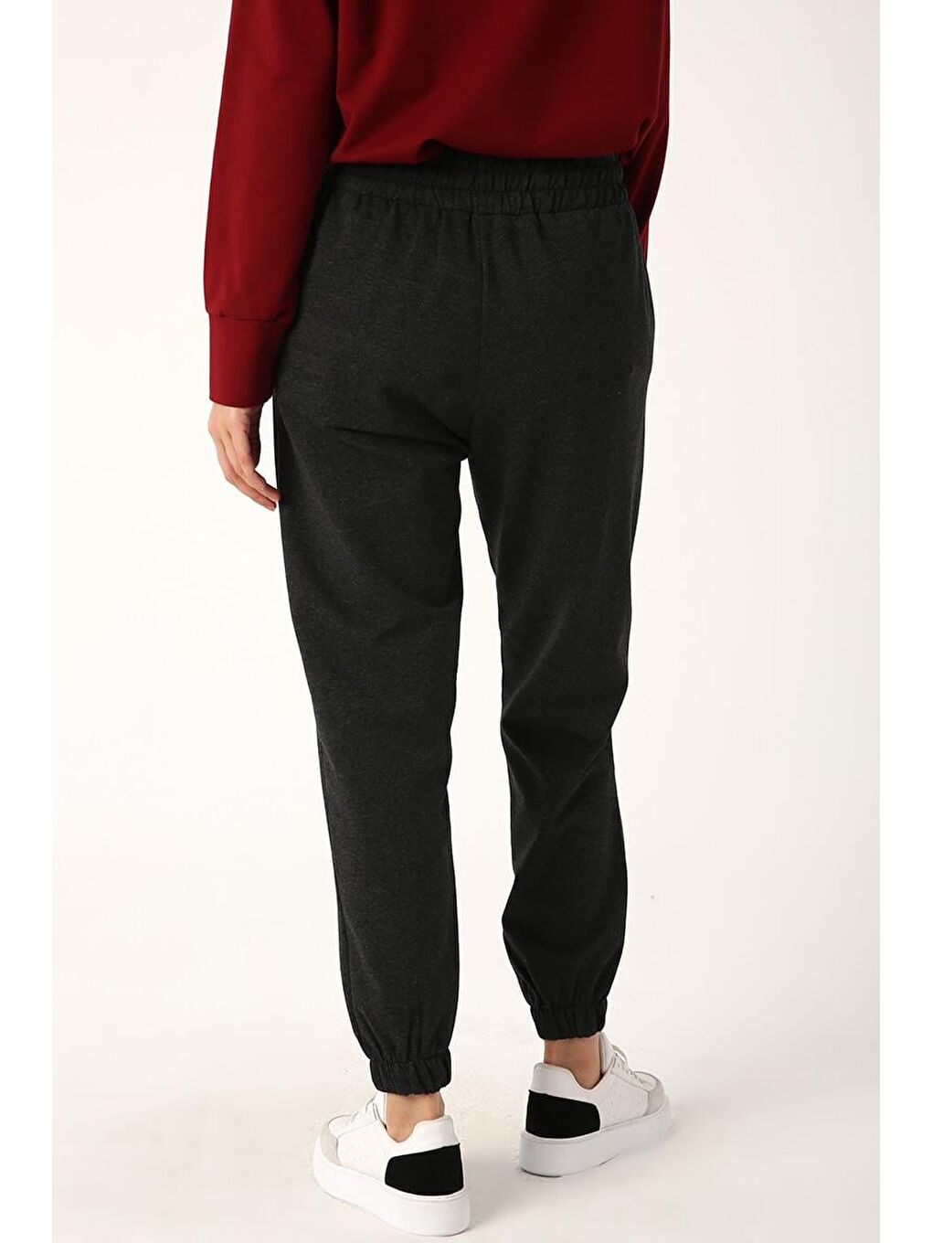 Antrasit-Jogger Eşofman Altı-2