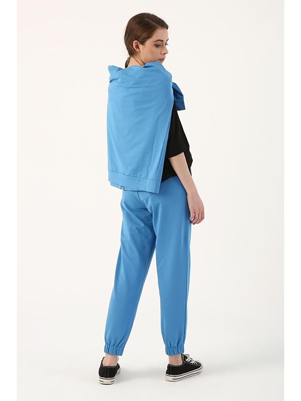 Mavi-Jogger Eşofman Altı-3