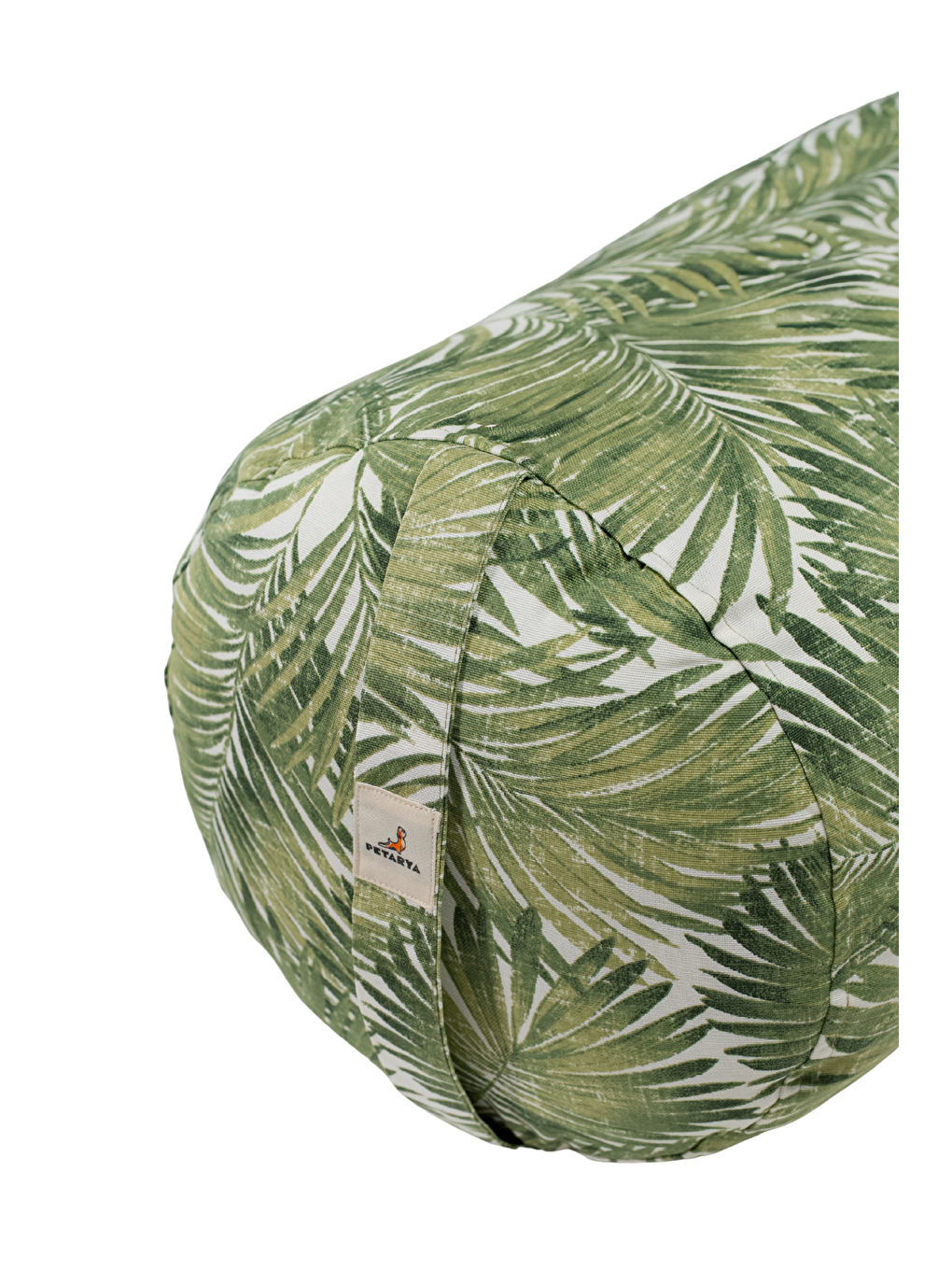 Yeşil Yoga Bolster Tropikal Destek Minderi-1