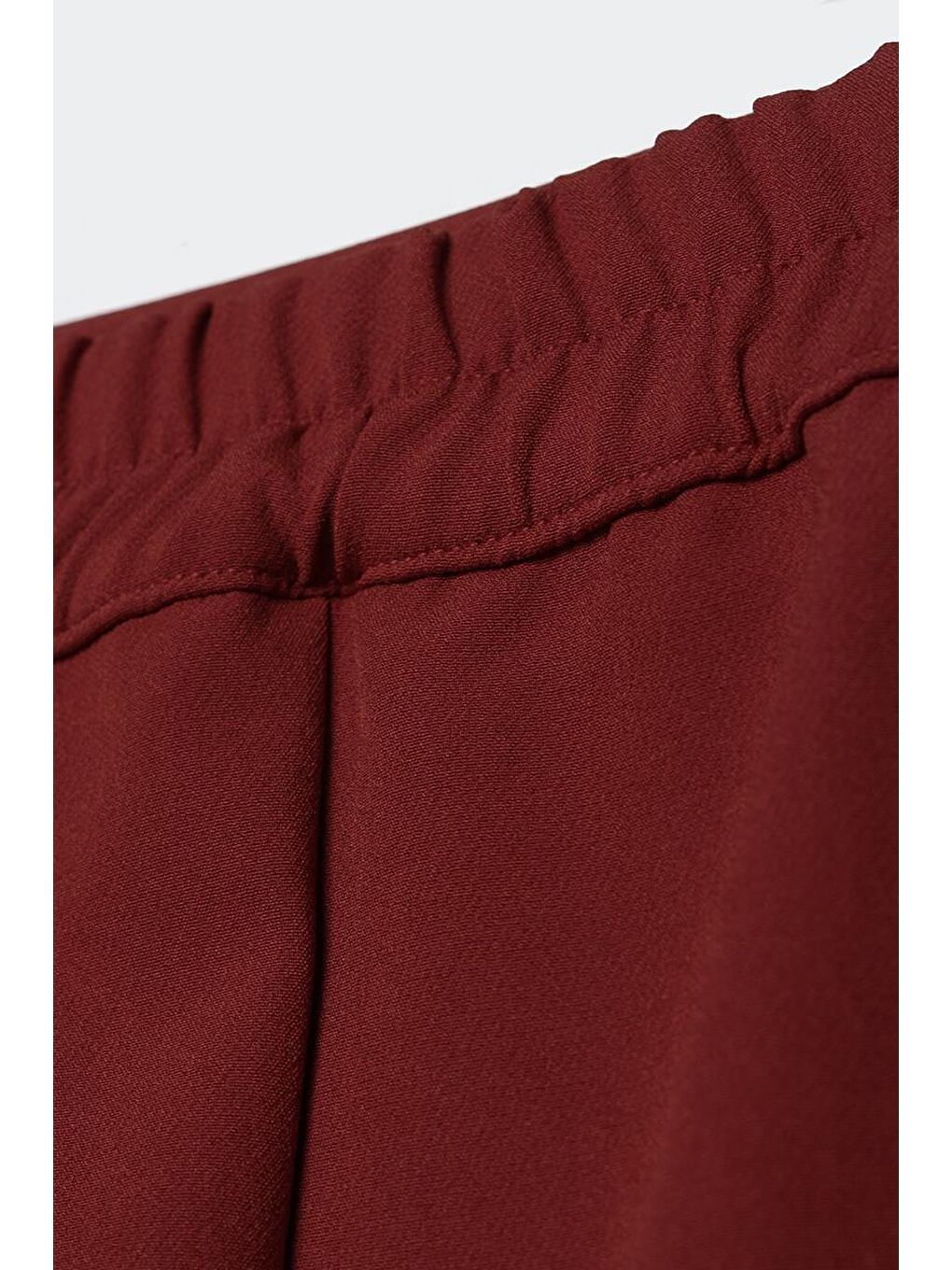 Kahverengi Kiremit Beli Lastikli Kalem Etek-5