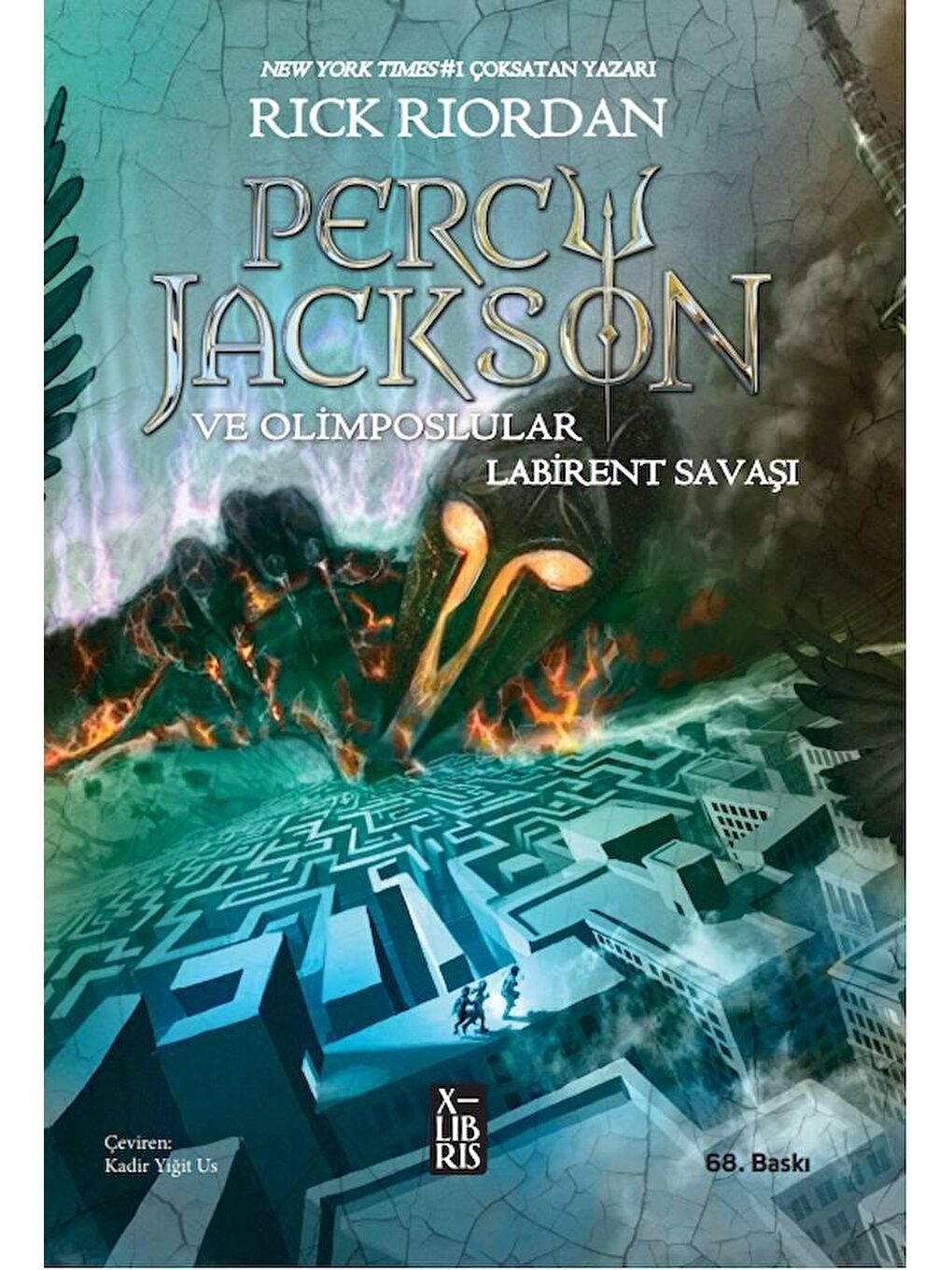 Doğan Çocuk Percy Jackson ve Olimposlular 4 Labirent Savaşı - Rick Riordan