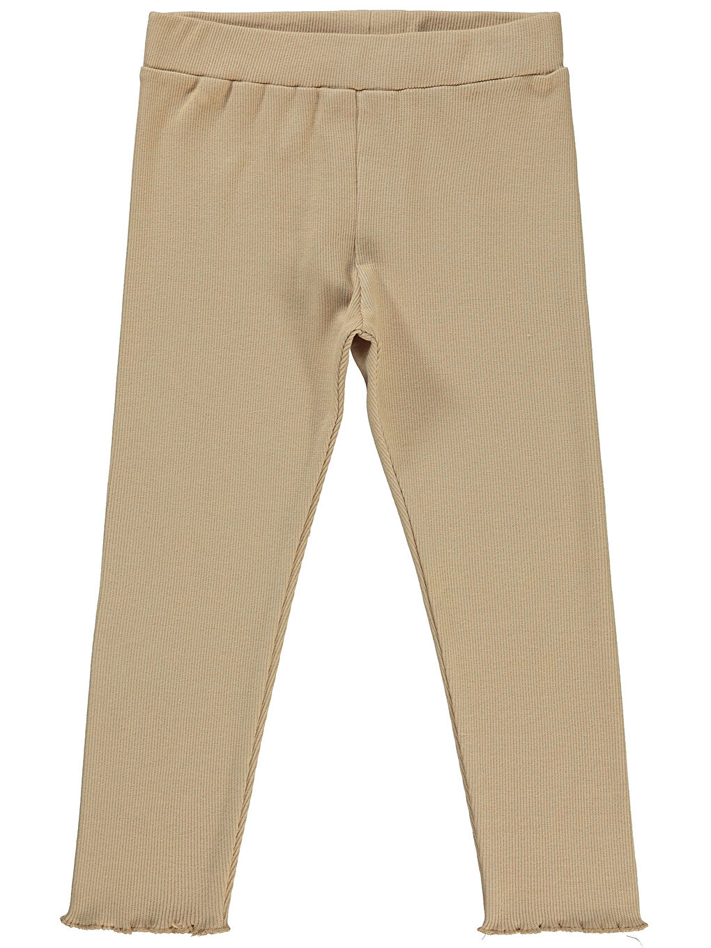 Ekru Girls Kız Çocuk Tayt 10-13 Yaş Yulaf Sütü