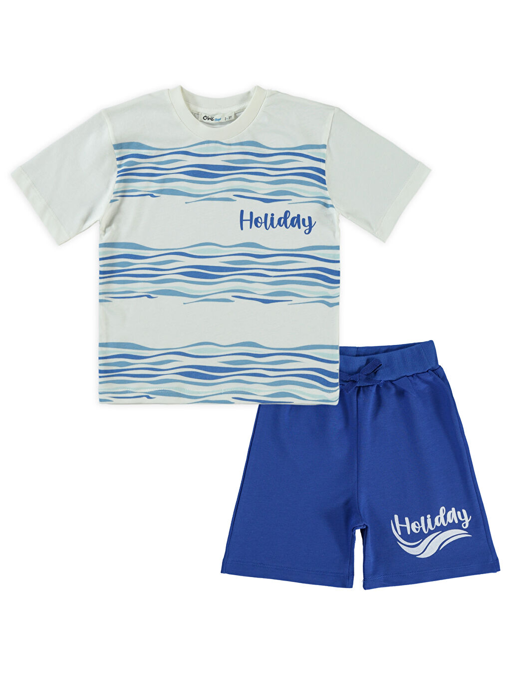 Mavi Boys Erkek Çocuk Takım 2-5 Yaş Saks