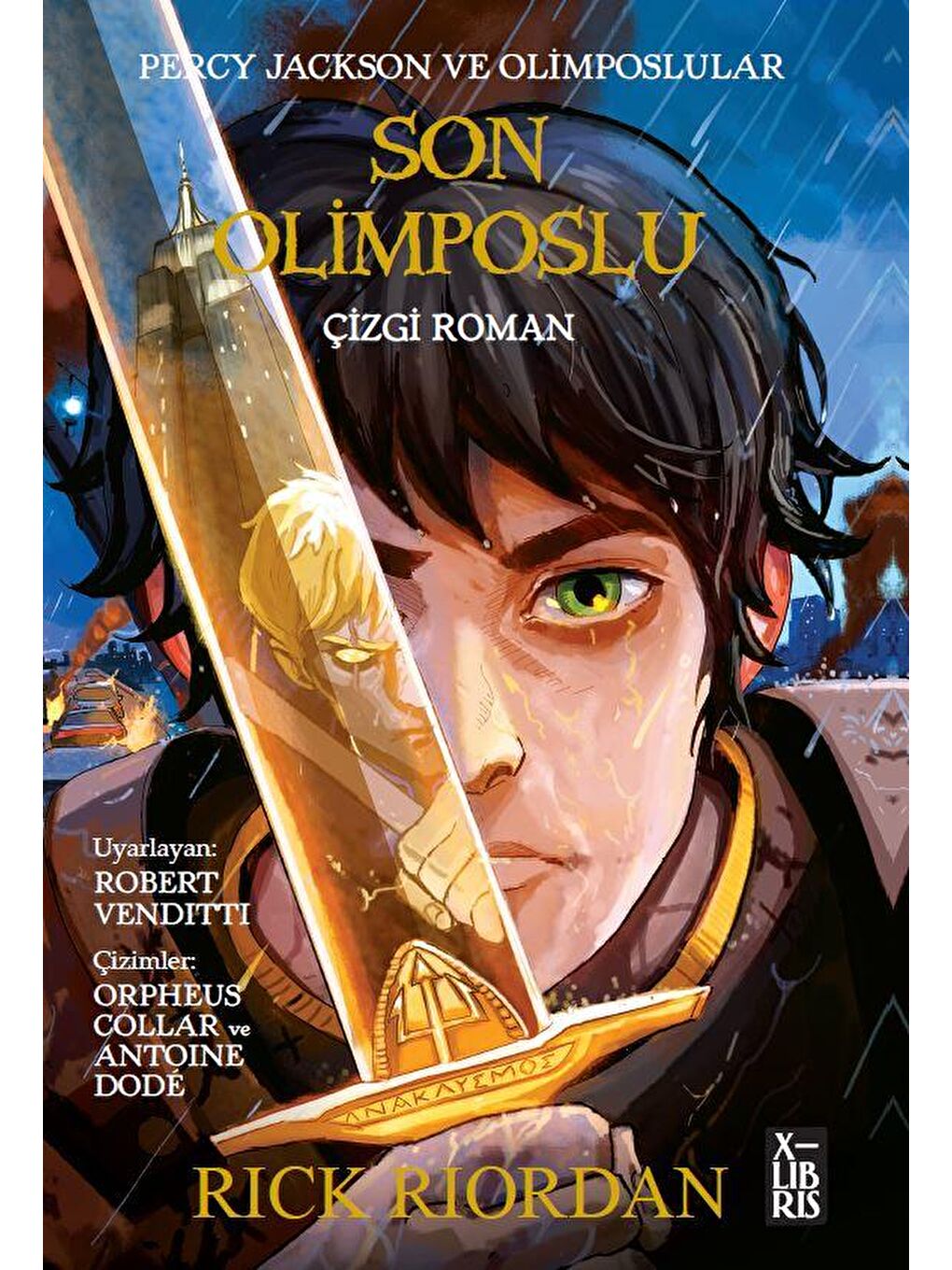 Doğan Çocuk Percy Jackson ve Olimposlular Son Olimposlu-Çizgi Roman - Rick Riordan