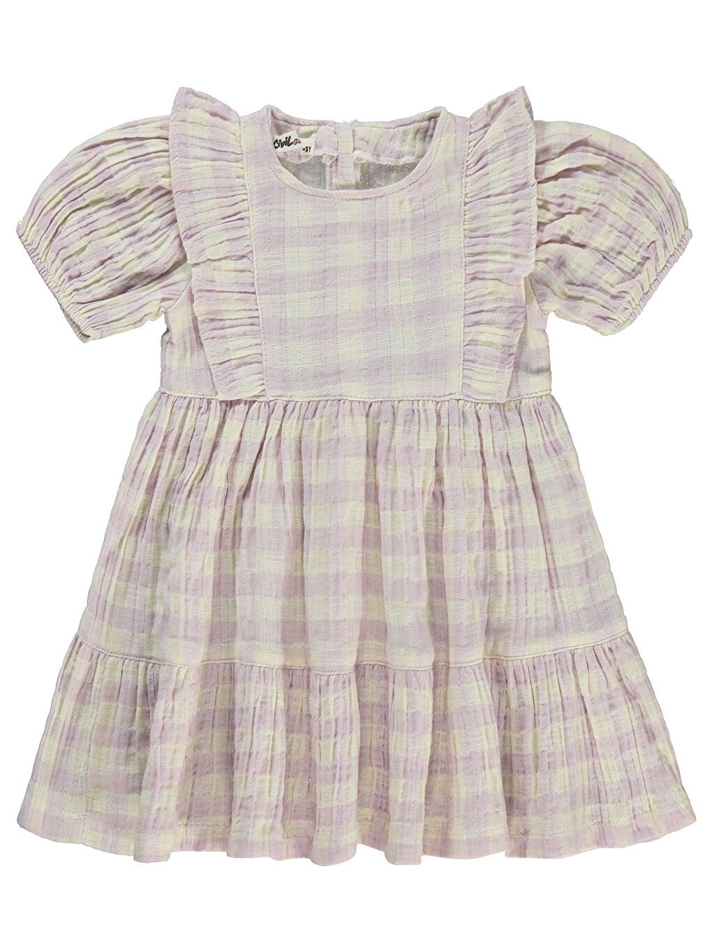 Girls Kız Çocuk Elbise 2-5 Yaş Lila