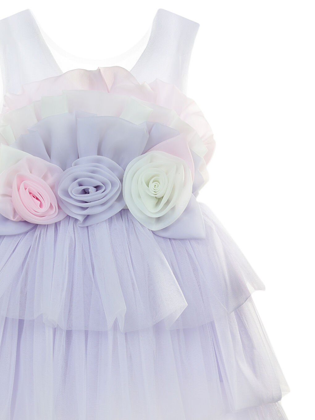 Girls Kız Çocuk Abiye 6-9 Yaş Lila-3