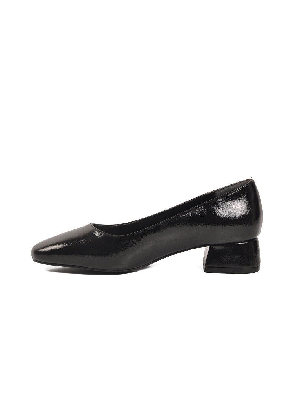 Siyah Geniş Kalıp Kadın Topuklu Abiye Ayakkabı 608421 Z-3