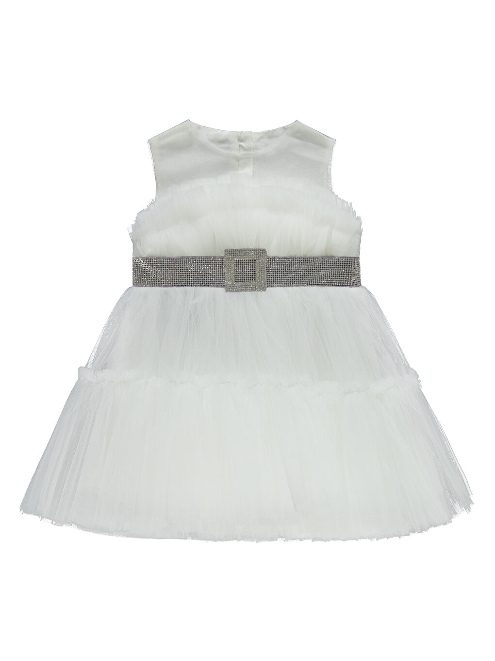 Girls Kız Çocuk Abiye 2-5 Yaş Ekru-1