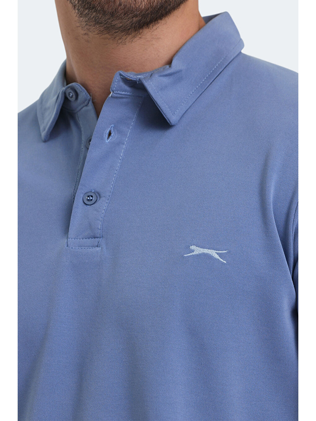 KUGGA Erkek Koyu Mavi Tişört-4