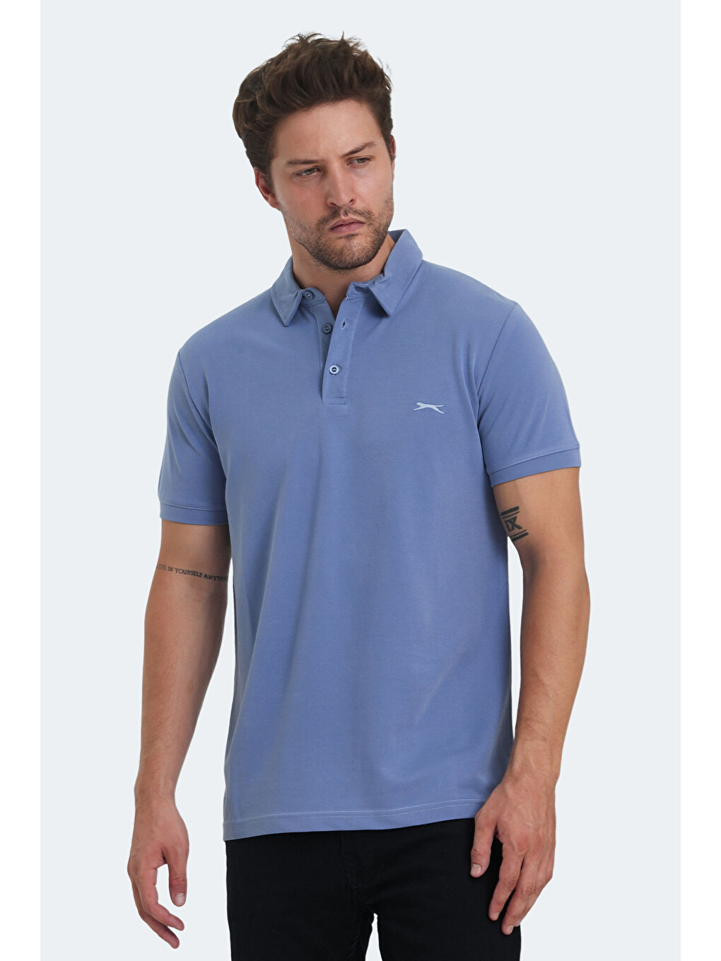 KUGGA Erkek Koyu Mavi Tişört-5