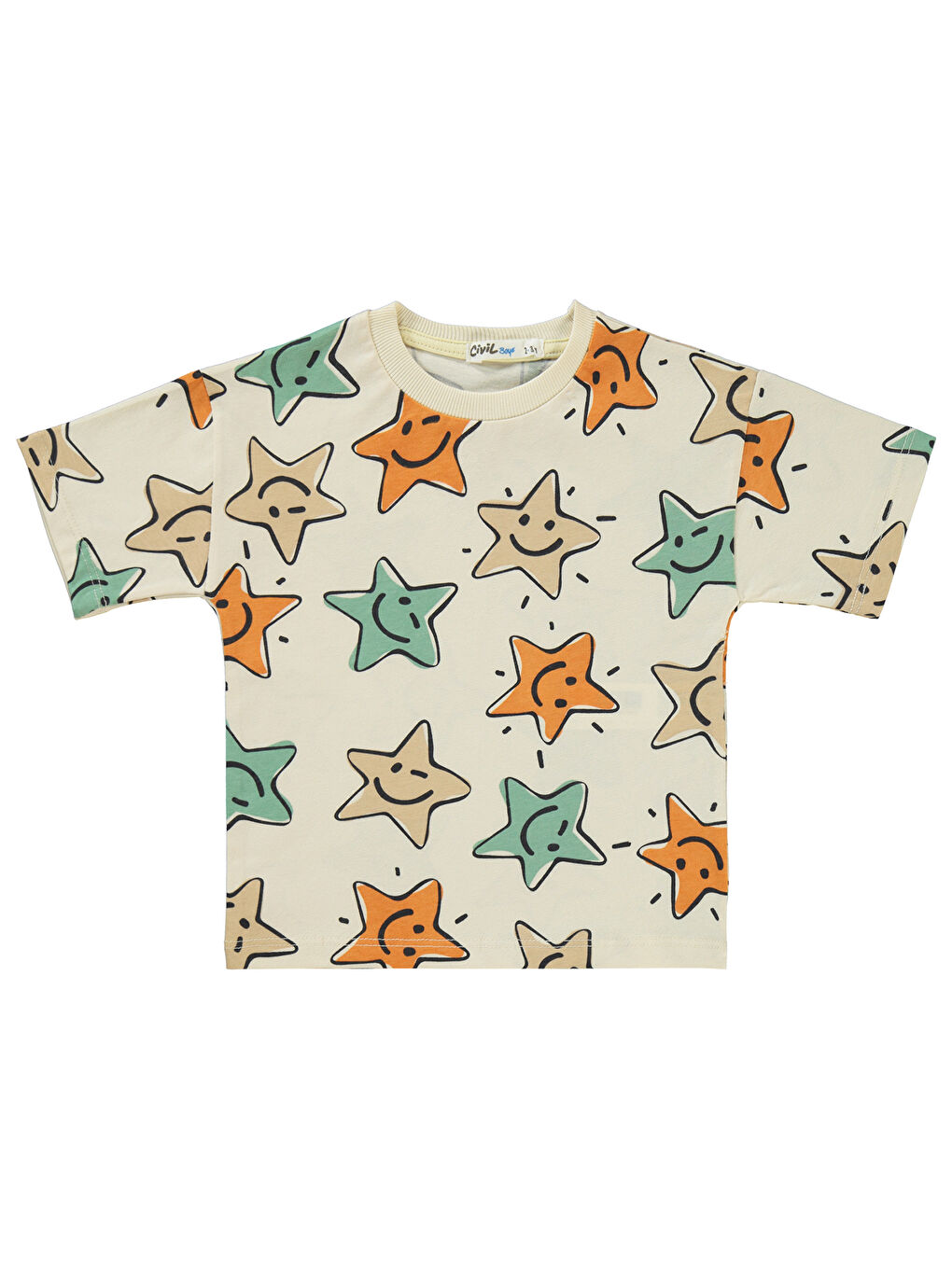 Bej Boys Erkek Çocuk Takımı 2-5 Yaş Fil Dişi-2