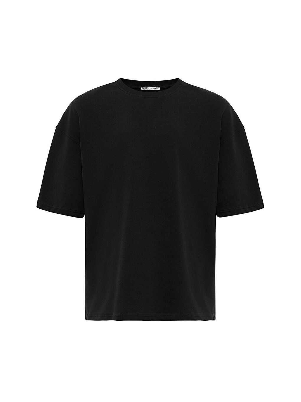 Basıc Oversize Tişört Siyah-6
