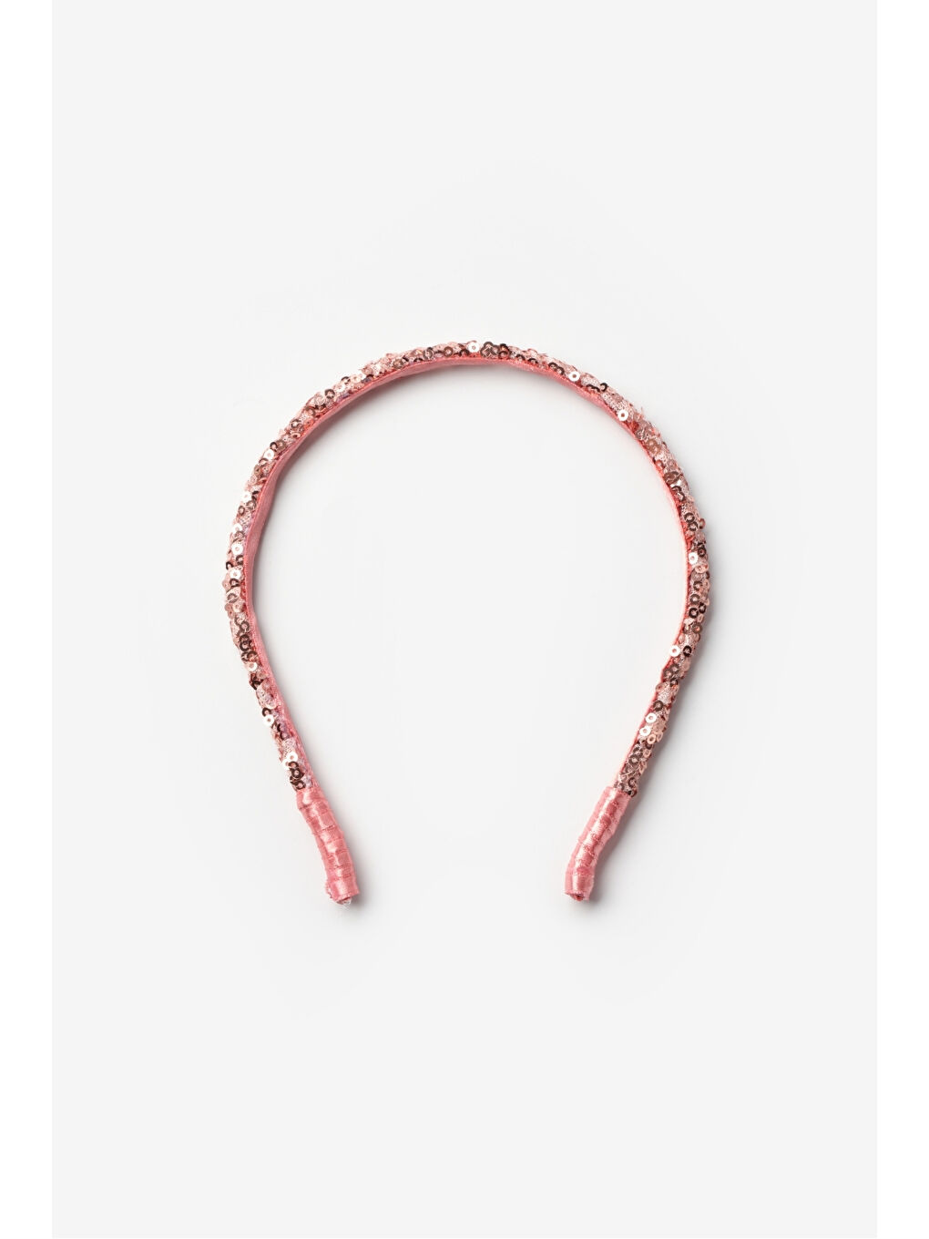 Pembe Rose Pullu Kız Çocuk Taç