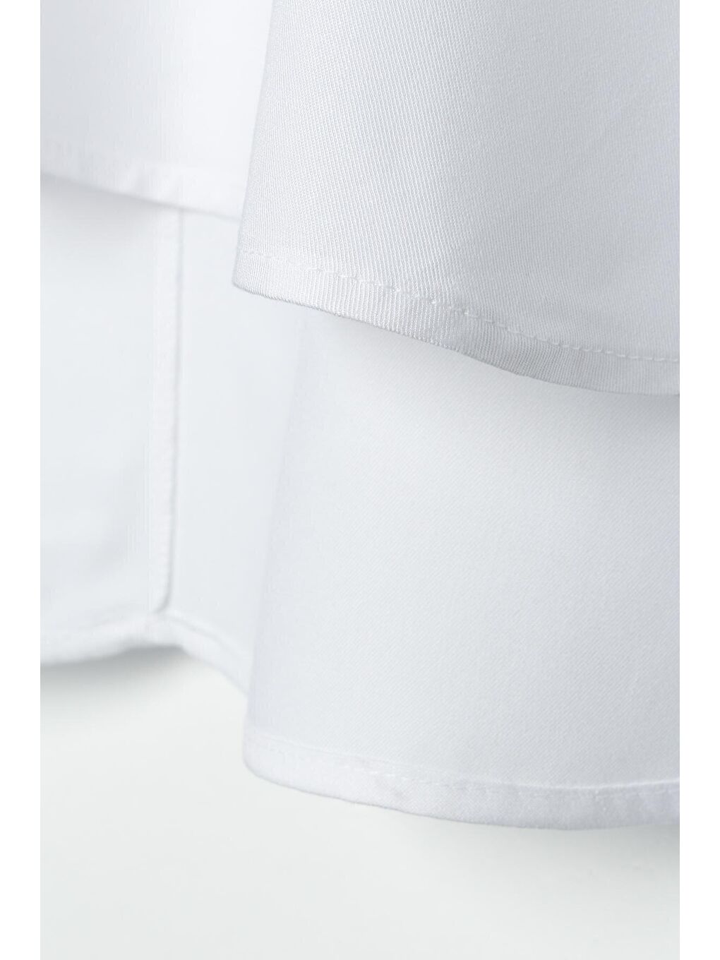 Beyaz Yakası Kanallı Yarım Patlı Viskon Tunik-4