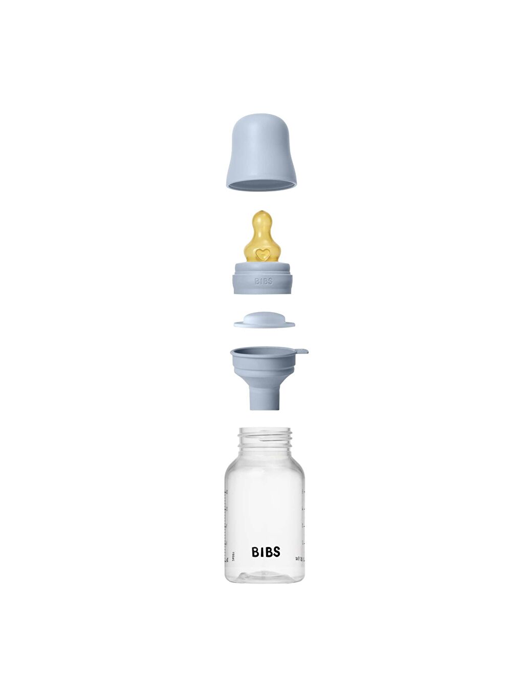 Bibs Baby PP Bottle Kauçuk Uç Biberon B.Blue 150ml - 2
