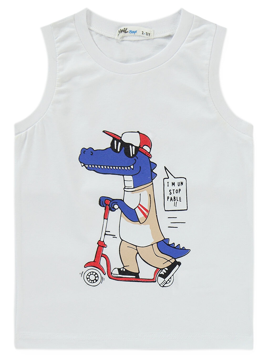 Boys Erkek Çocuk Takımı 2-5 Yaş Beyaz-2