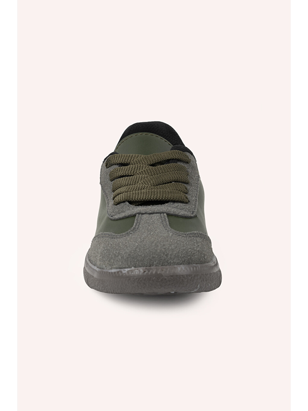Erkek Çocuk Bağcıklı Haki Sneaker-1