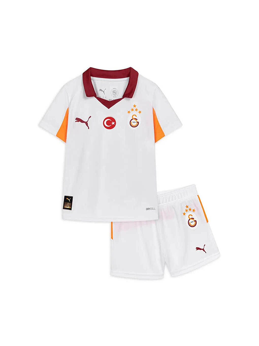 Karışık Galatasaray Away Minikit Çocuk V Yaka Forma