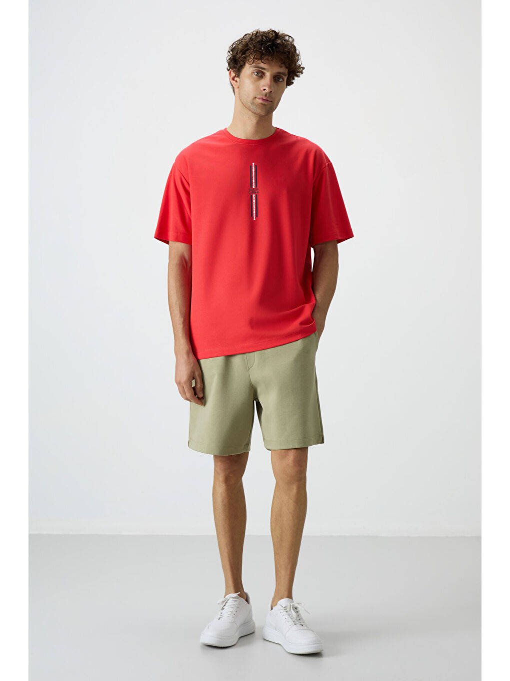 Comfort Fit Basic 3lü Paket Açık Çağla-Parlament-Ekru Erkek Şort - 81274-2