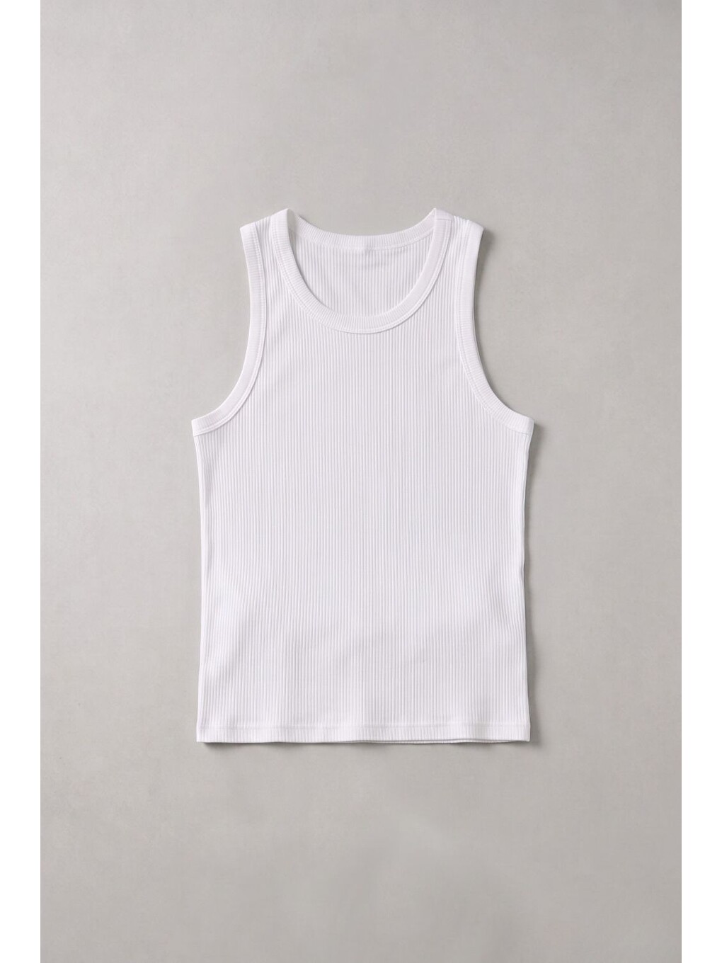 Erkek Tank Top Beyaz Atlet-1