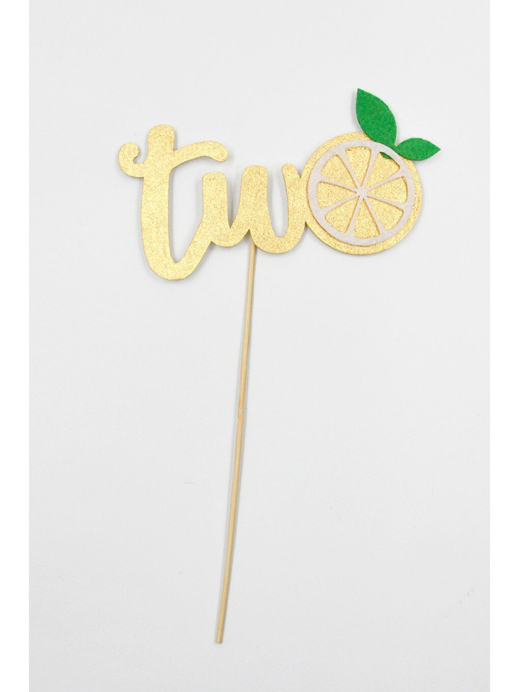 Sarı Limon Two Pasta Süsü