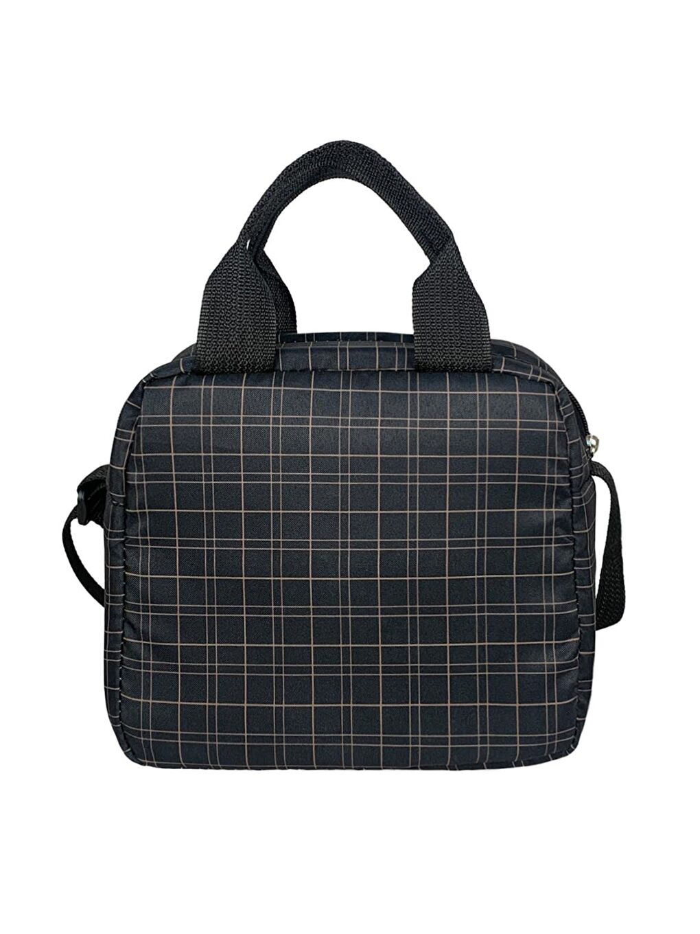 Çanta Bye Bye Lunch Omuz Askılı Beslenme Çantası ve Termos Yemek Taşıma Çantası - Siyah-1