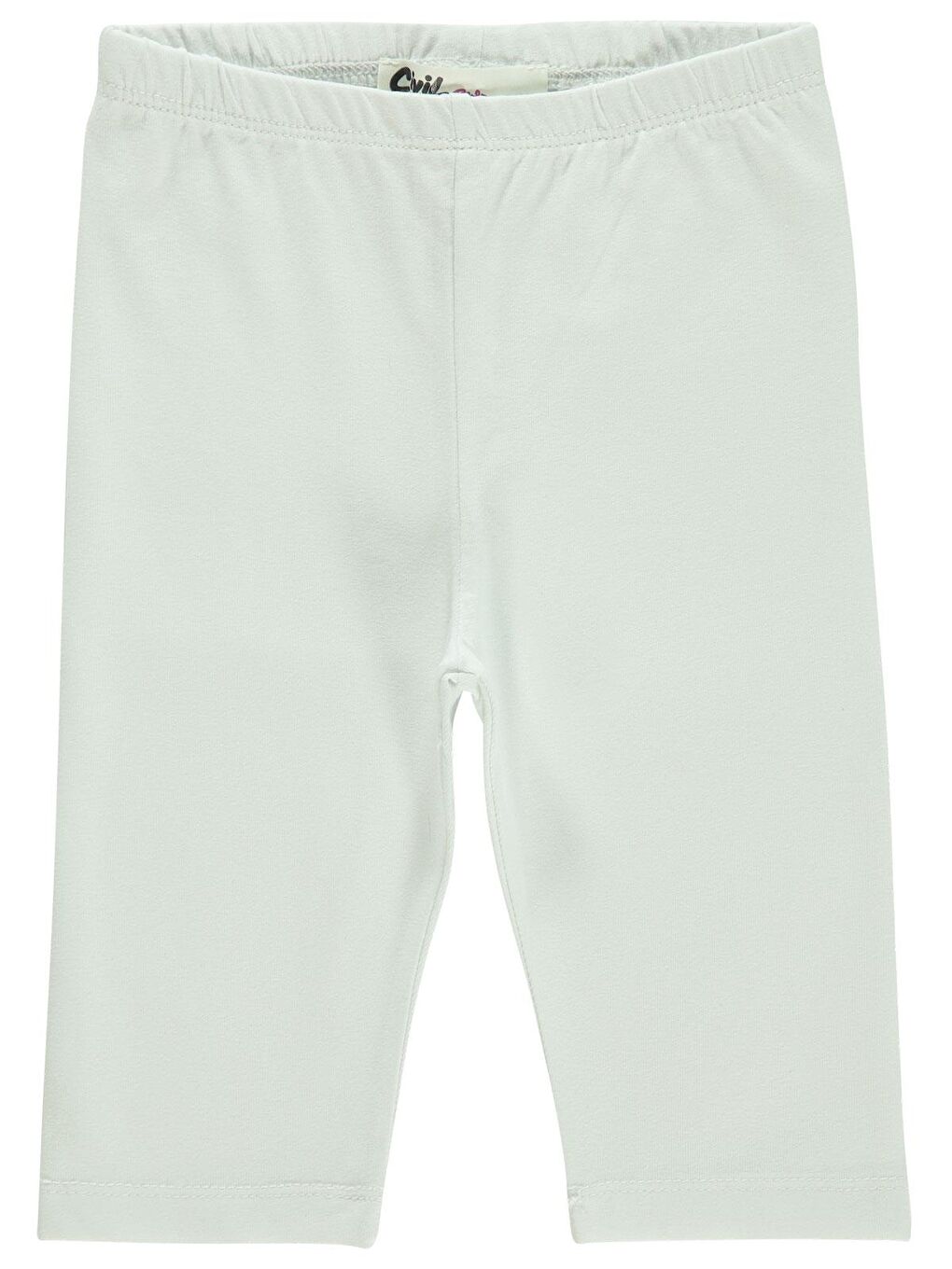 Girls Kısa 2-5 Yaş Tayt - Ekru 2-3 Yaş