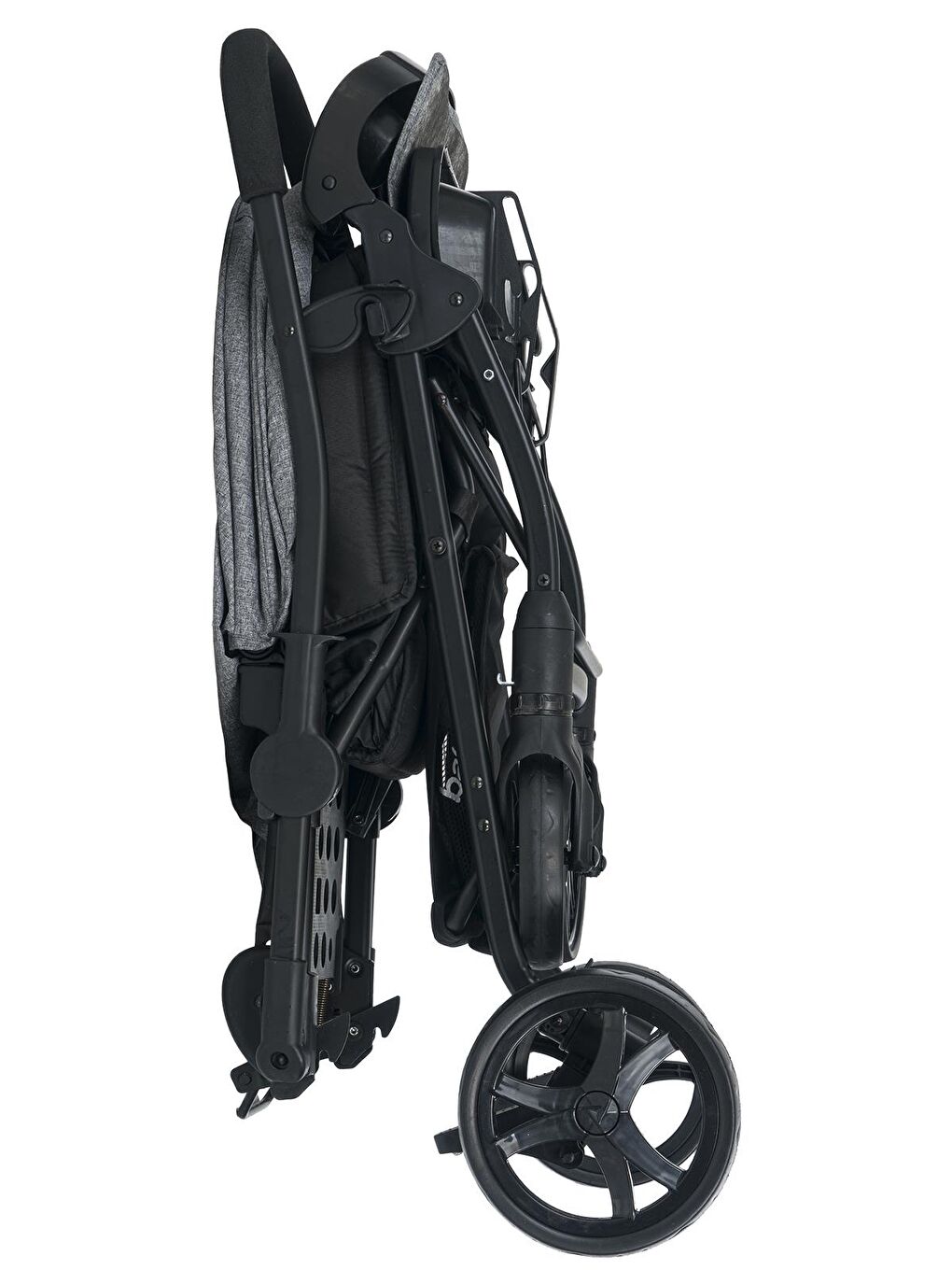 Bella Plus Çift Yönlü Bebek Arabası - Gri Standart-9