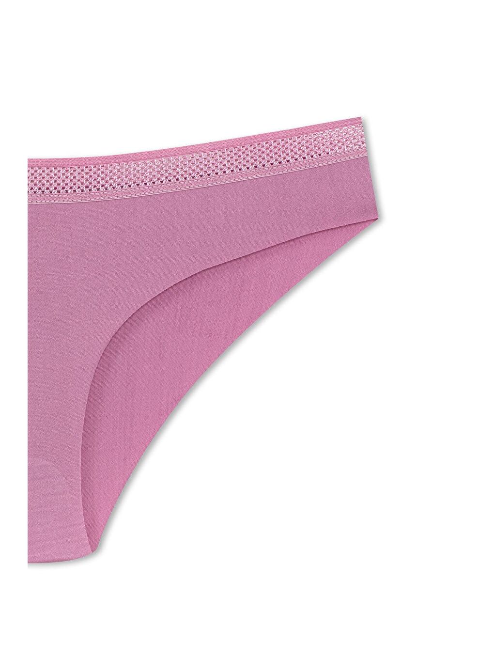 Karışık İnterlok Lazer Kesim Petek Lastik Slip Kadın Külot 3'lü-4