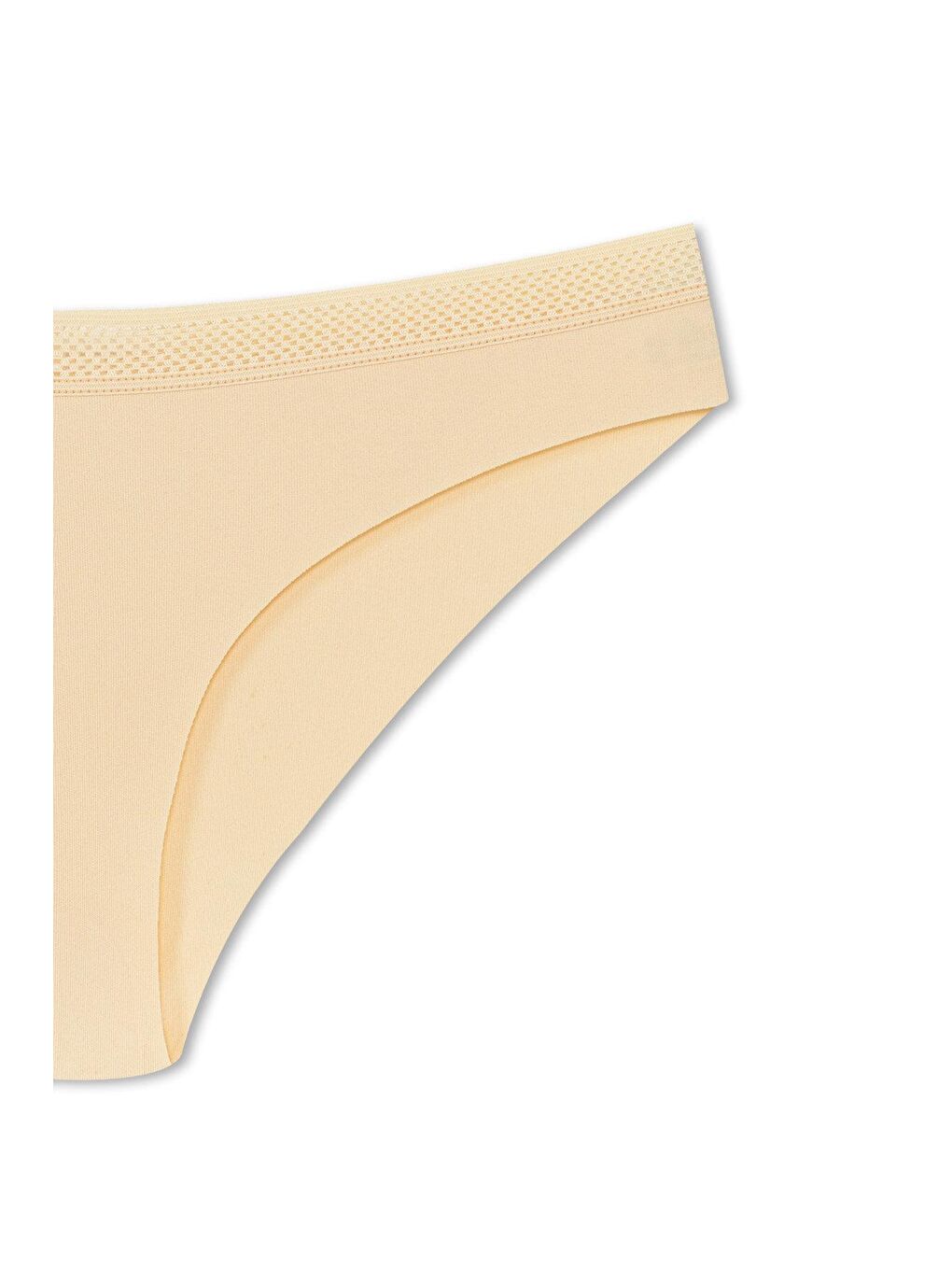 Karışık İnterlok Lazer Kesim Petek Lastik Slip Kadın Külot 3'lü-4