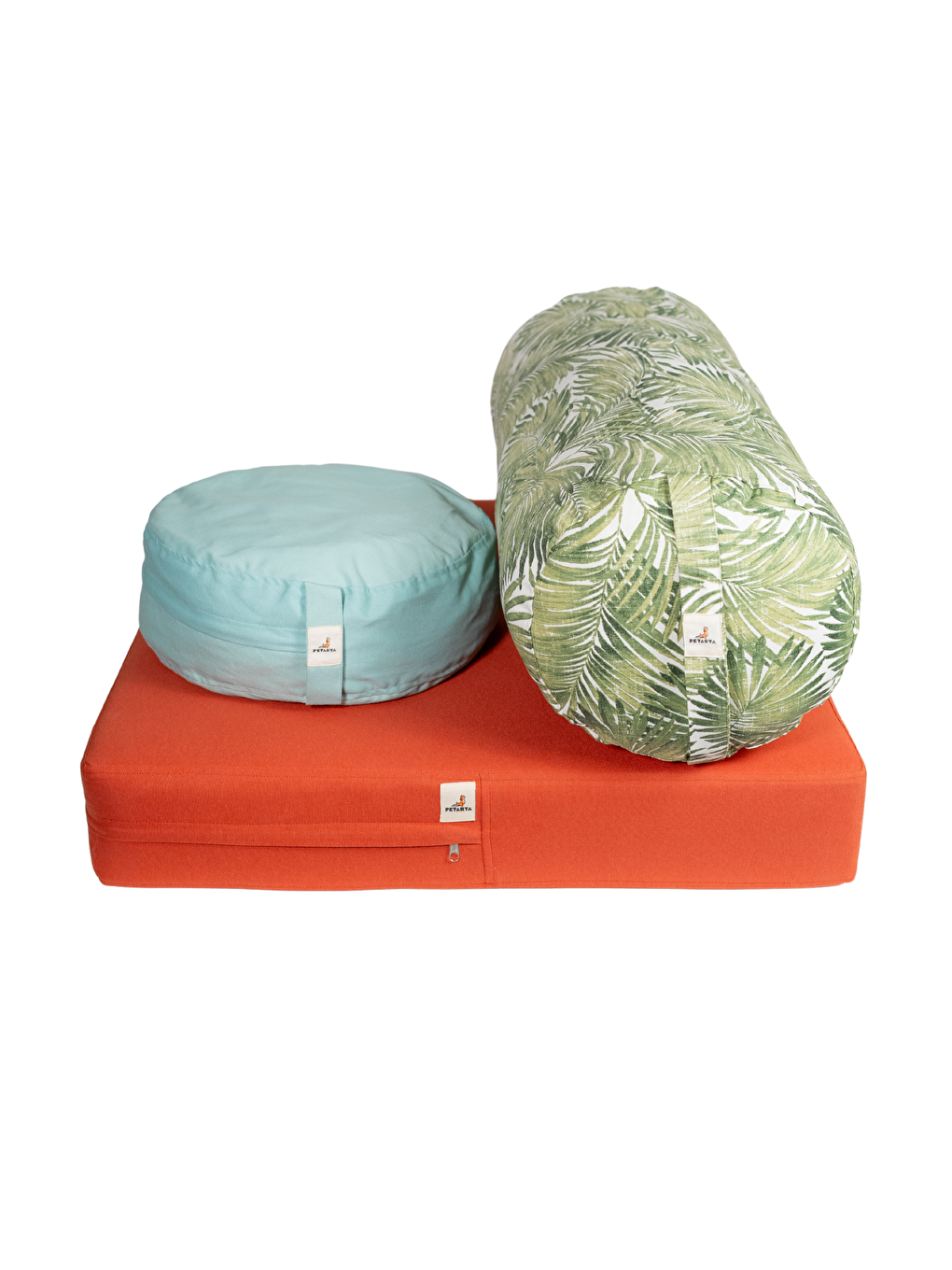 Kahverengi Zabuton Kiremit Meditasyon Minderi-1