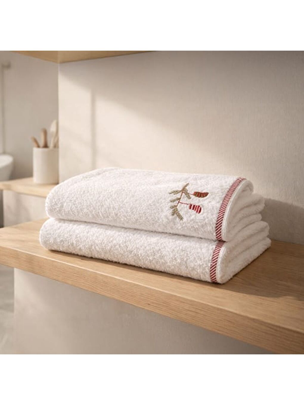 Soft Sock El Havlusu - Ekru - 30x50 cm