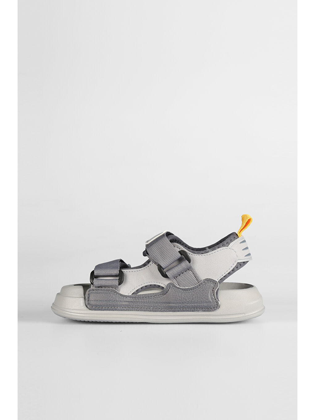 Wonder Hafif Erkek Okul Öncesi Gri Sandalet-3