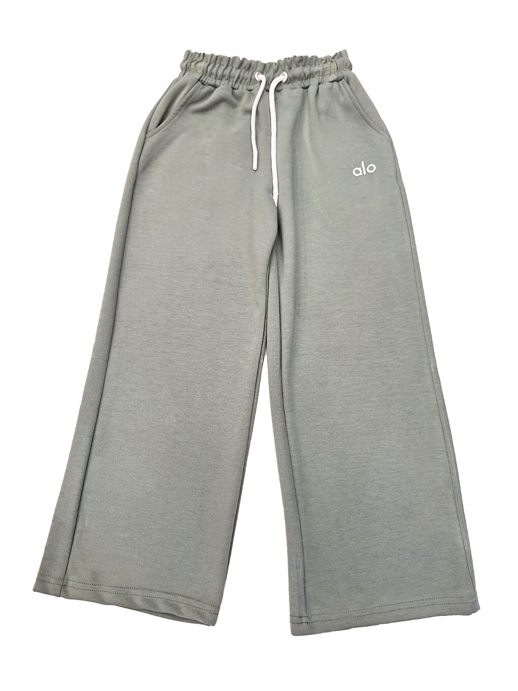 Yeşil Kız Çocuk Oysho Kumaş Eşofman Alt 10-15 Yaş 12317-1