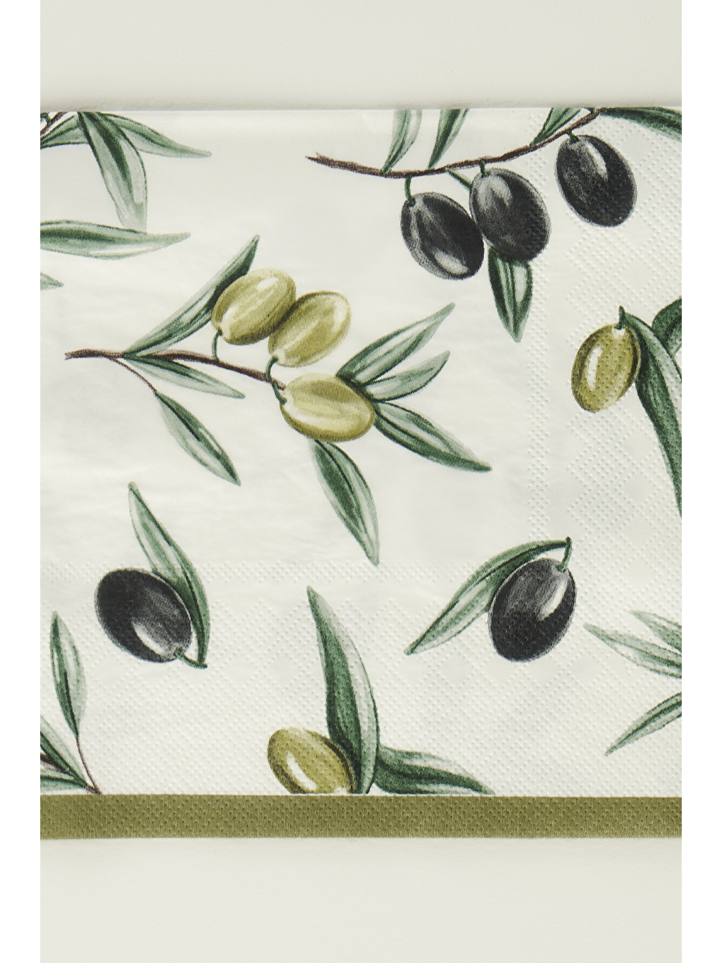 Karışık Olive 40'lı Peçete (33x33 Cm)-1