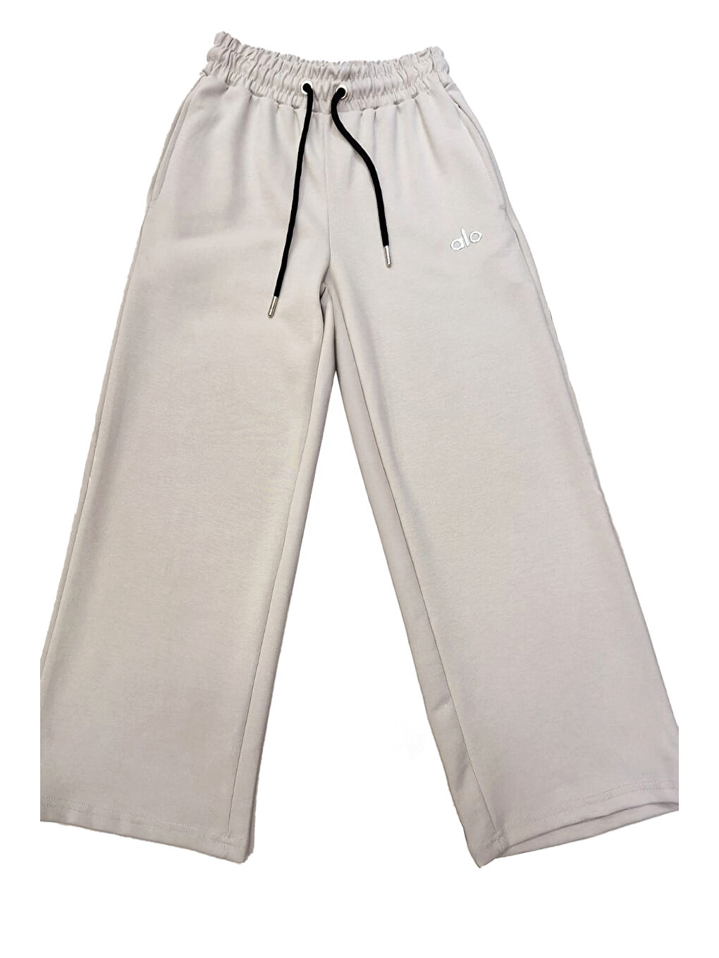 Ekru Kız Çocuk Oysho Kumaş Eşofman Alt 10-15 Yaş 12317-1