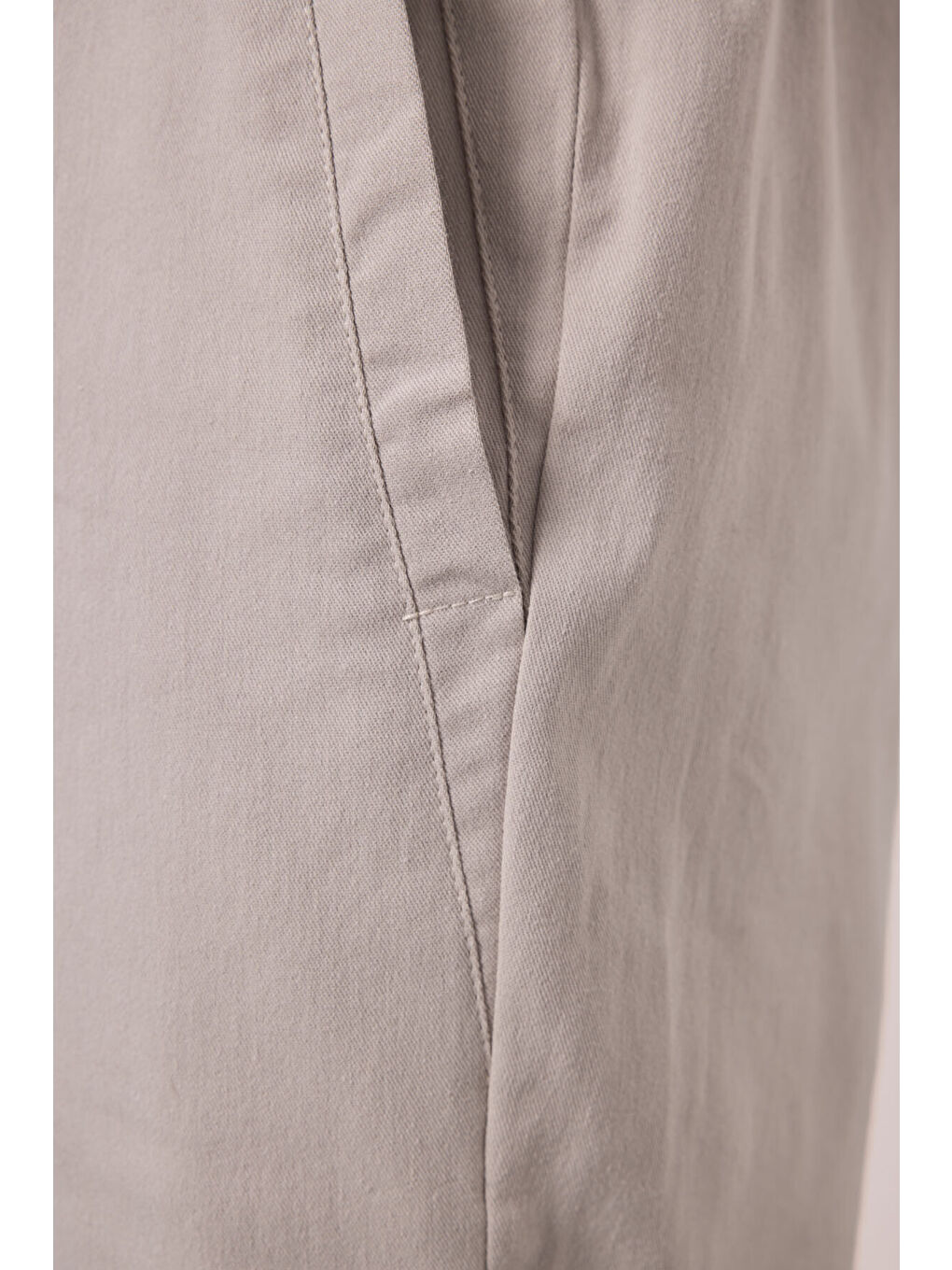 Bej Taş Standart Fit Dokuma Hafif Esnek Chino Erkek Şort - 81292-3