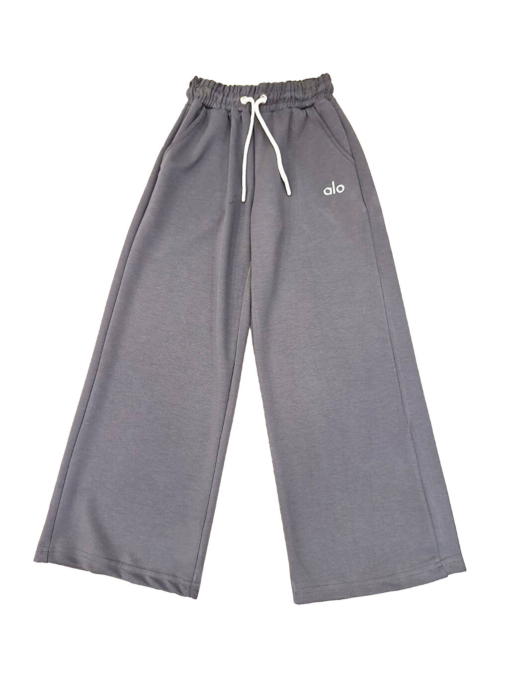 Gri Kız Çocuk Oysho Kumaş Eşofman Alt 10-15 Yaş 12317-1